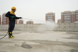 waterproofing contractor on roof 